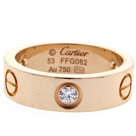 rose gold cartier love|cartier love ring 750 meaning.